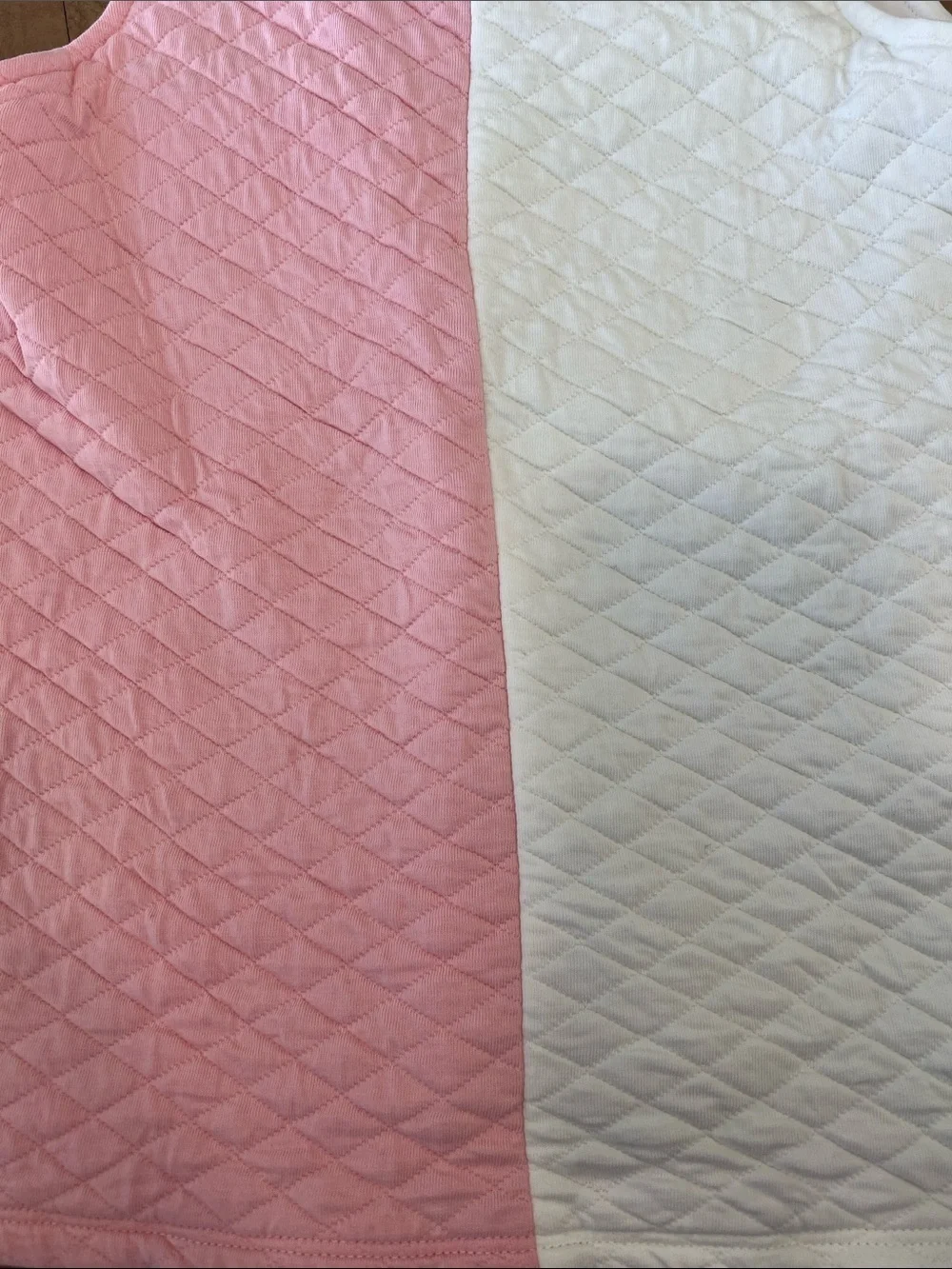 The Beaufort bonnet company Juliet jumper dress quilted pink white 3T